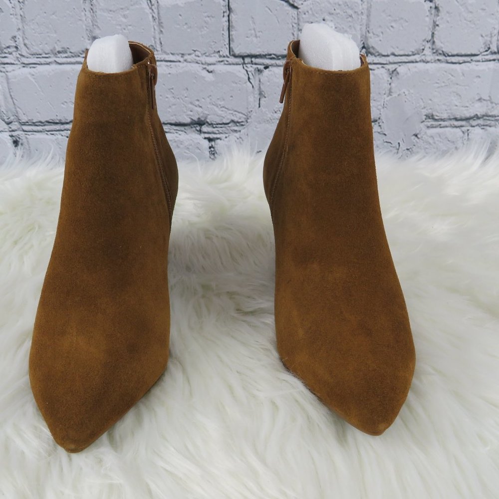 NEW - Women's Brown Leyton Ankle Booties - Picture 4 of 7